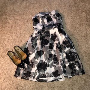 Strapless Bow Dress
